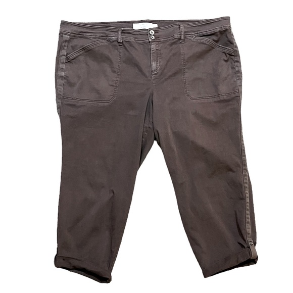 Torrid Aviator Mid Rise Stretch Pants - Picture 3 of 11